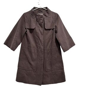 Kookai lined 3/4 sleeve cotton jacket size 34